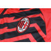 Милан тренировочный костюм 2023/24 чёрно-красный с узорами